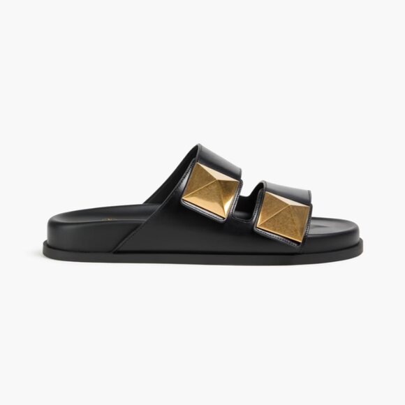 VALENTINO GARAVANI Roman Stud leather sandals - Picture 1 of 4